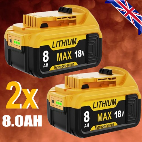 For dewalt 18v battery - 2x,