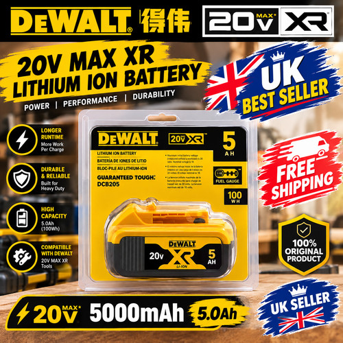 Dewalt 5ah battery pack dcb205 - pack,