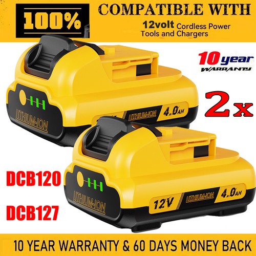 12v for dewalt - 2x,
