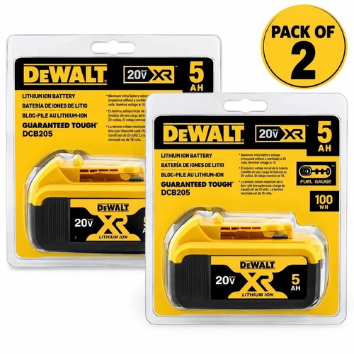 Dewalt dcb205 0ah - 5.0ah, xr