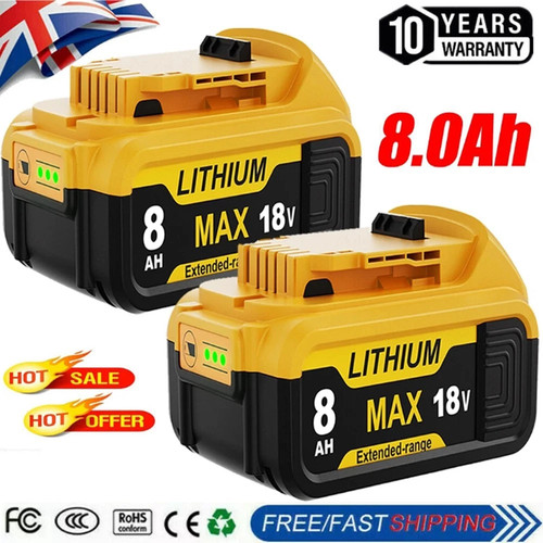 For dewalt 18v - for, 8.0ah