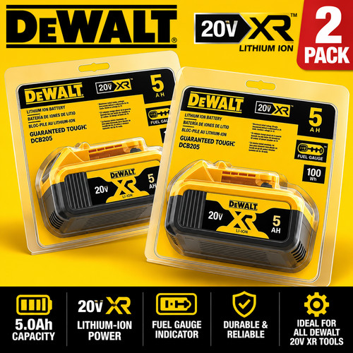Dewalt dcb205 20v - dewalt, xr