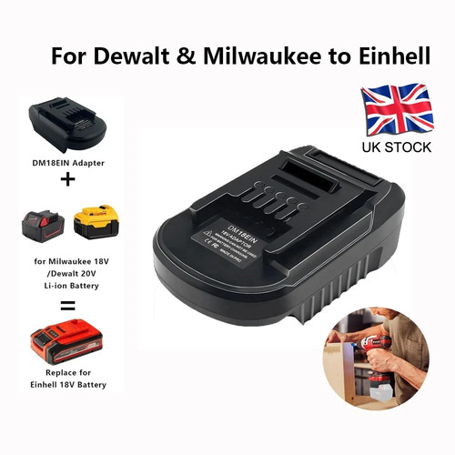 Battery adapter for dewalt - battery,