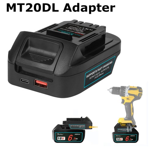 Battery adapter for - adapter, makita