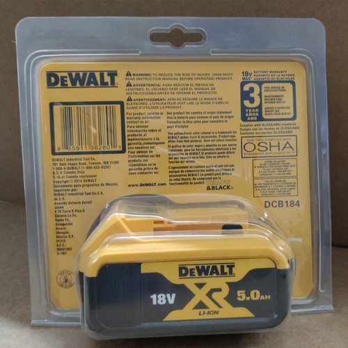 New pack lon battery 18v - new,