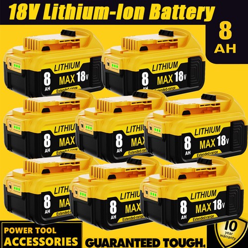 10pcs 0ah for dewalt - 8.0ah,