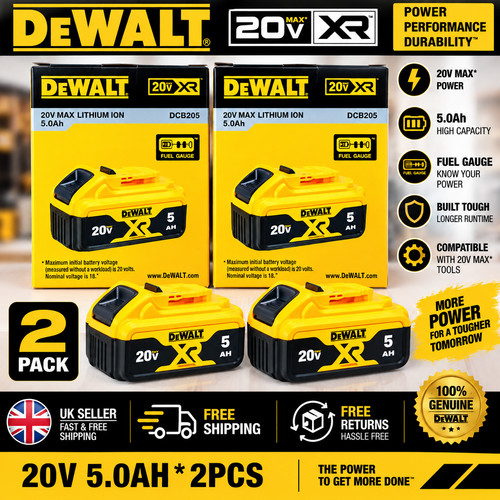 Genuine dewalt dcb184 0ah - genuine, 5.0ah