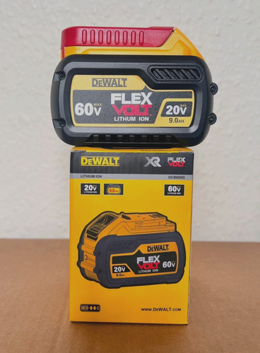 20v 60v 0ah flexvolt - 9.0ah,