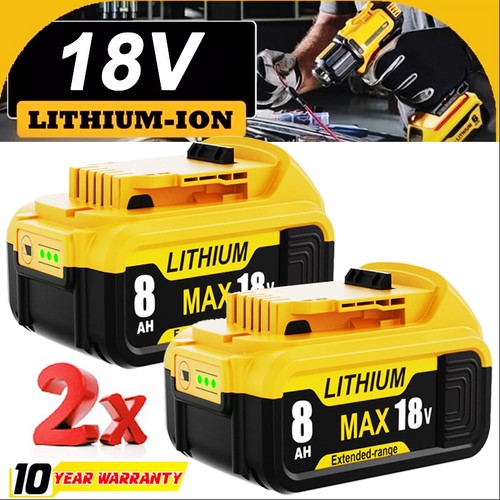 Packs 0ah for - 8.0ah, 18v