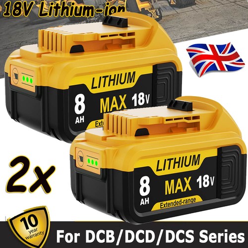 For dewalt 18v - 18v, 8.0ah