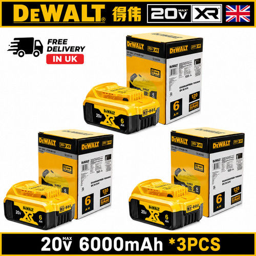 3pcs 20v 6ah 6000mah ion - 3pcs,