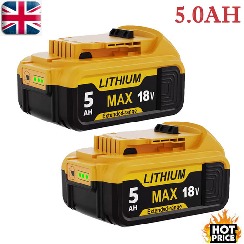 For dewalt 18v - 18v, 5.0ah