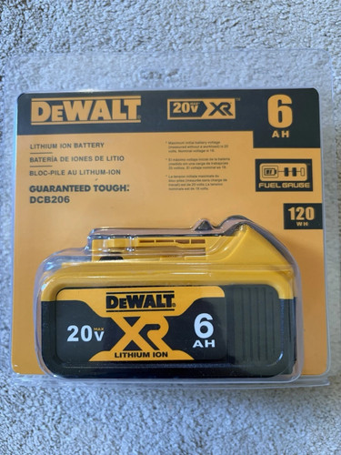 Dewalt dcb206 20v max 0ah - dcb206, xr