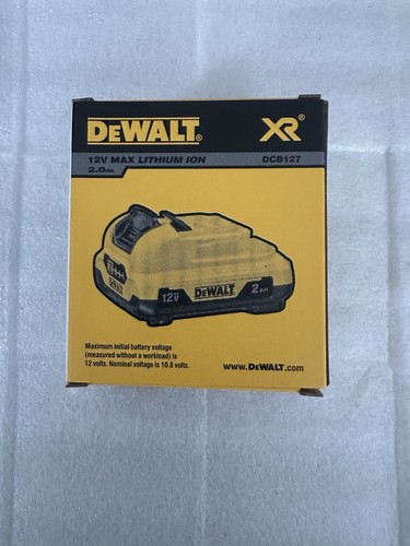 Dewalt dcb127 12v - 2.0ah, xr